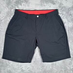 Redvanly Pull-On Golf Shorts Mens XL Black Stretch Performance